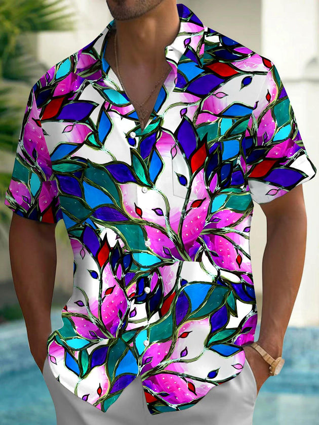 men's shirt front view