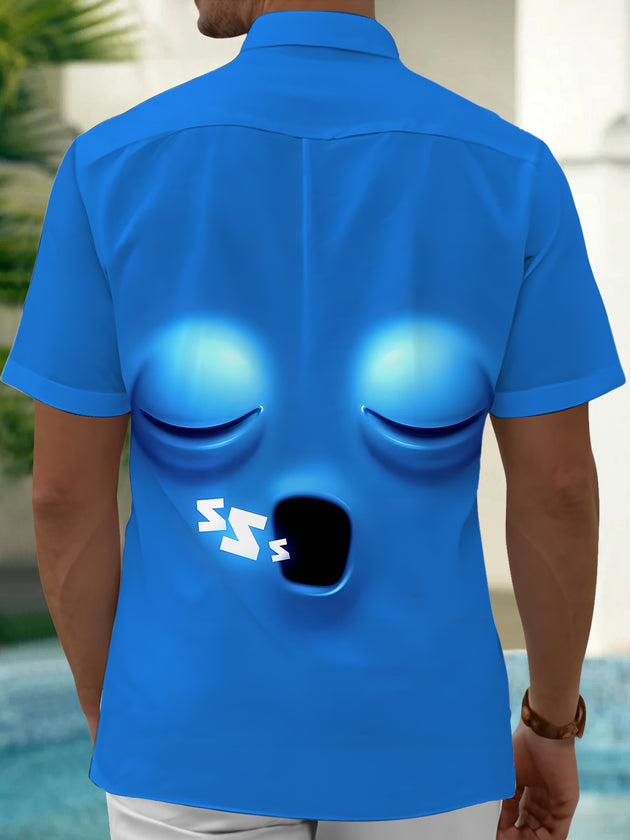 men's pocket shirt back view