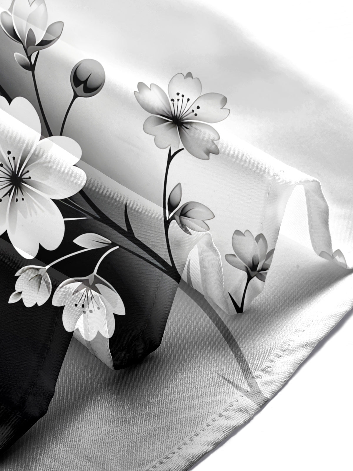 Floral Print Men's Pocket Short Sleeve Shirts