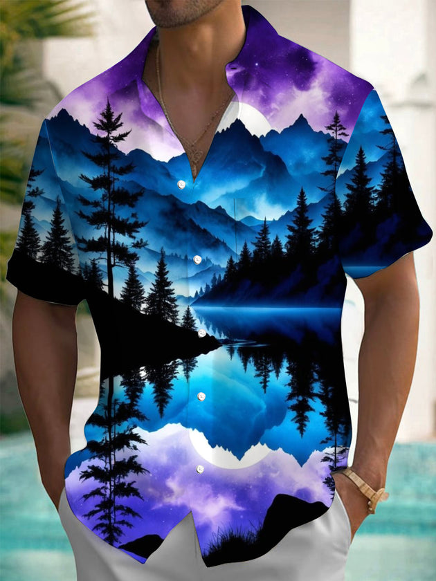 men's shirt front view