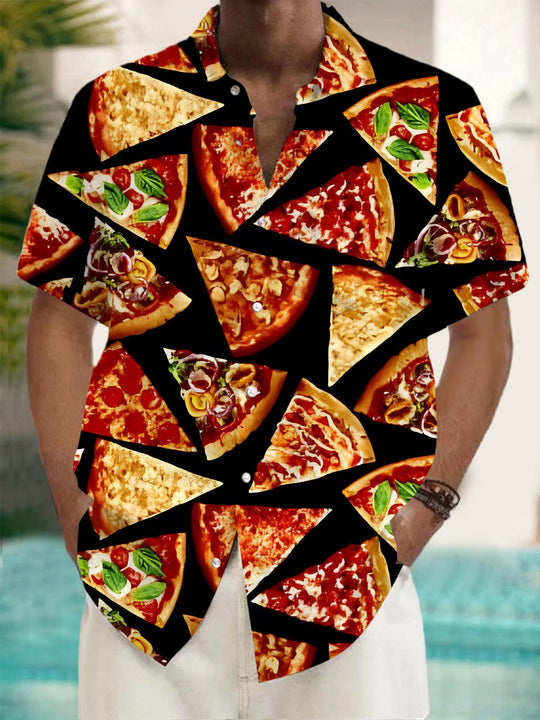 men's shirt front view