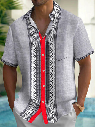 men's shirt front view