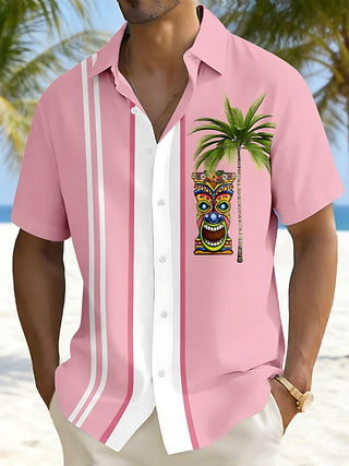 men's tropical shirt side view