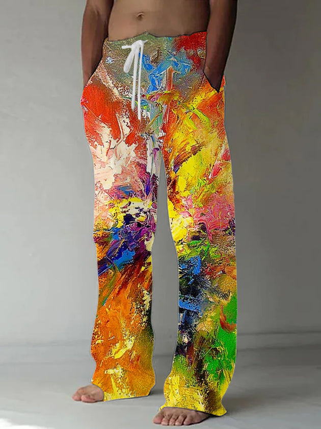 men's casual pants front view
