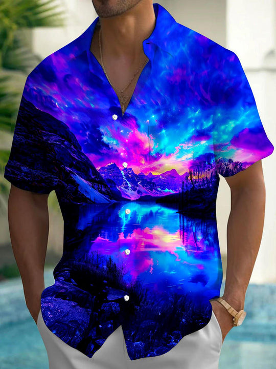 men's shirt front view