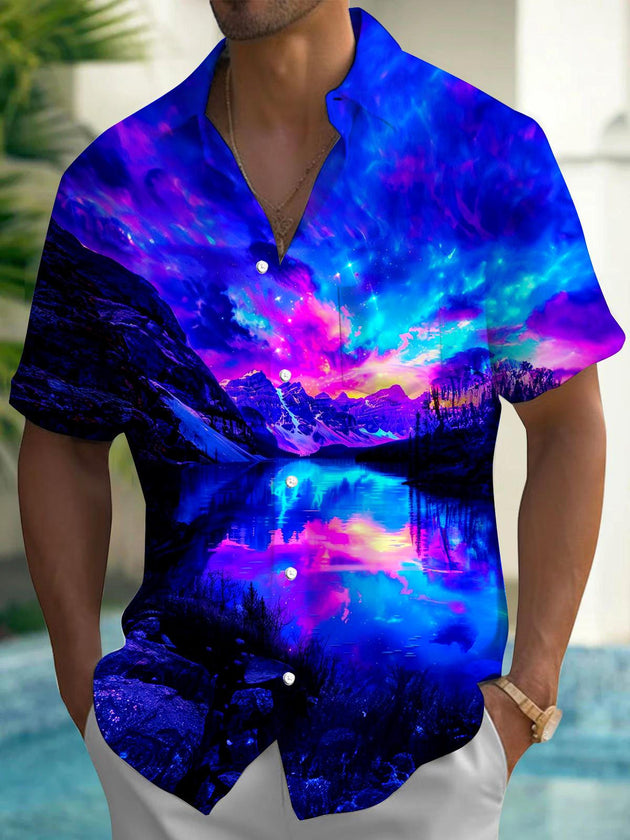 men's shirt front view