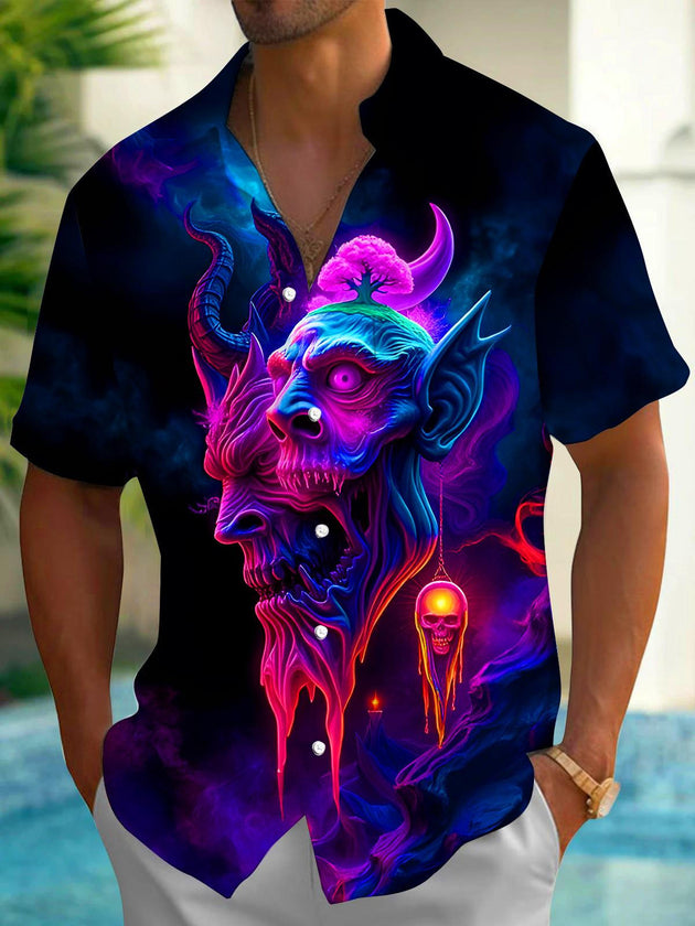 men's Halloween shirt front view costume