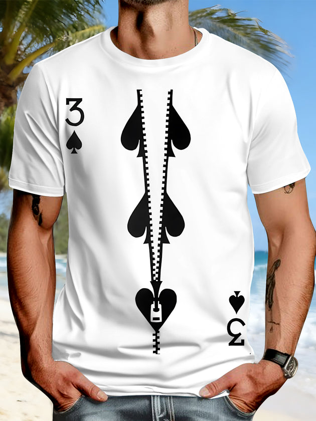 men's graphic t-shirt front view