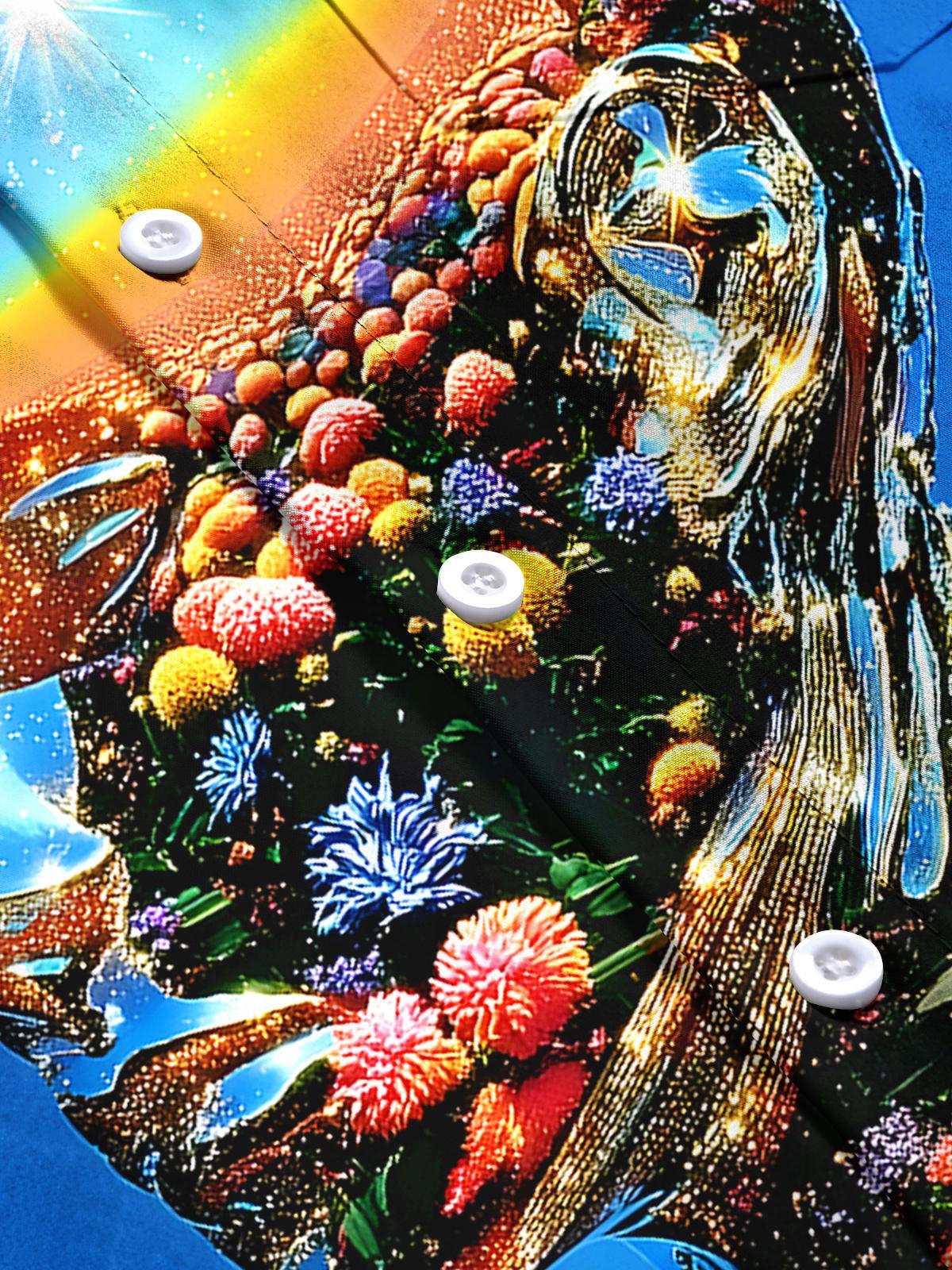 Art Men's Pocket Short Sleeve Shirts