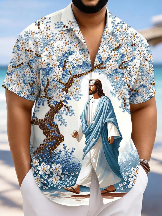 men's shirt front view