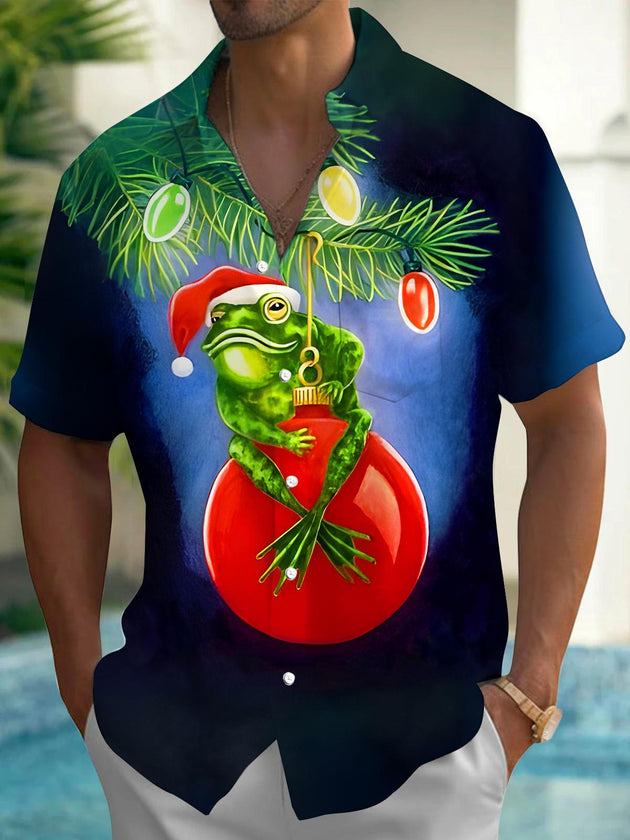 men's shirt front view
