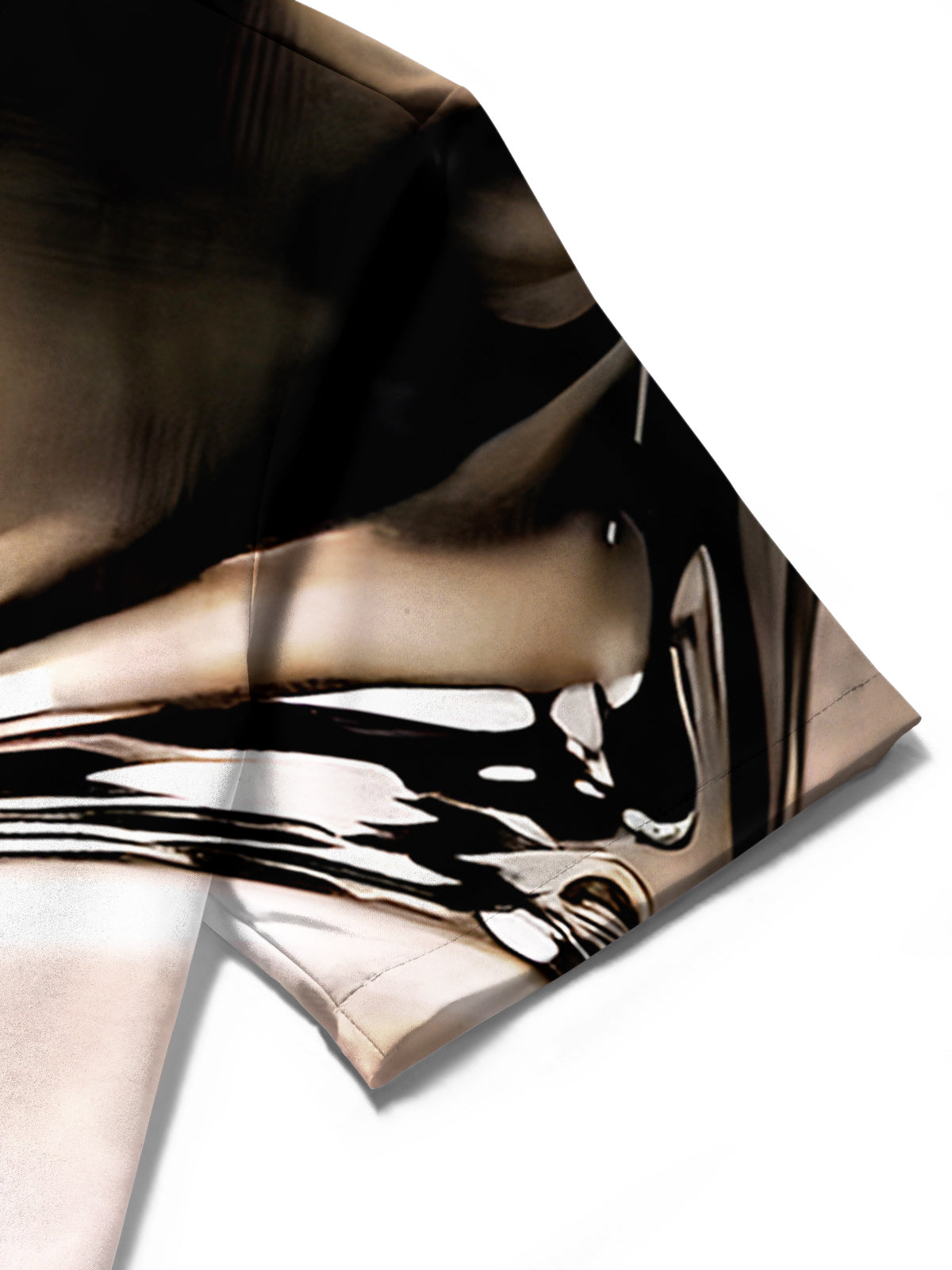 Abstract Men's Pocket Short Sleeve Shirts