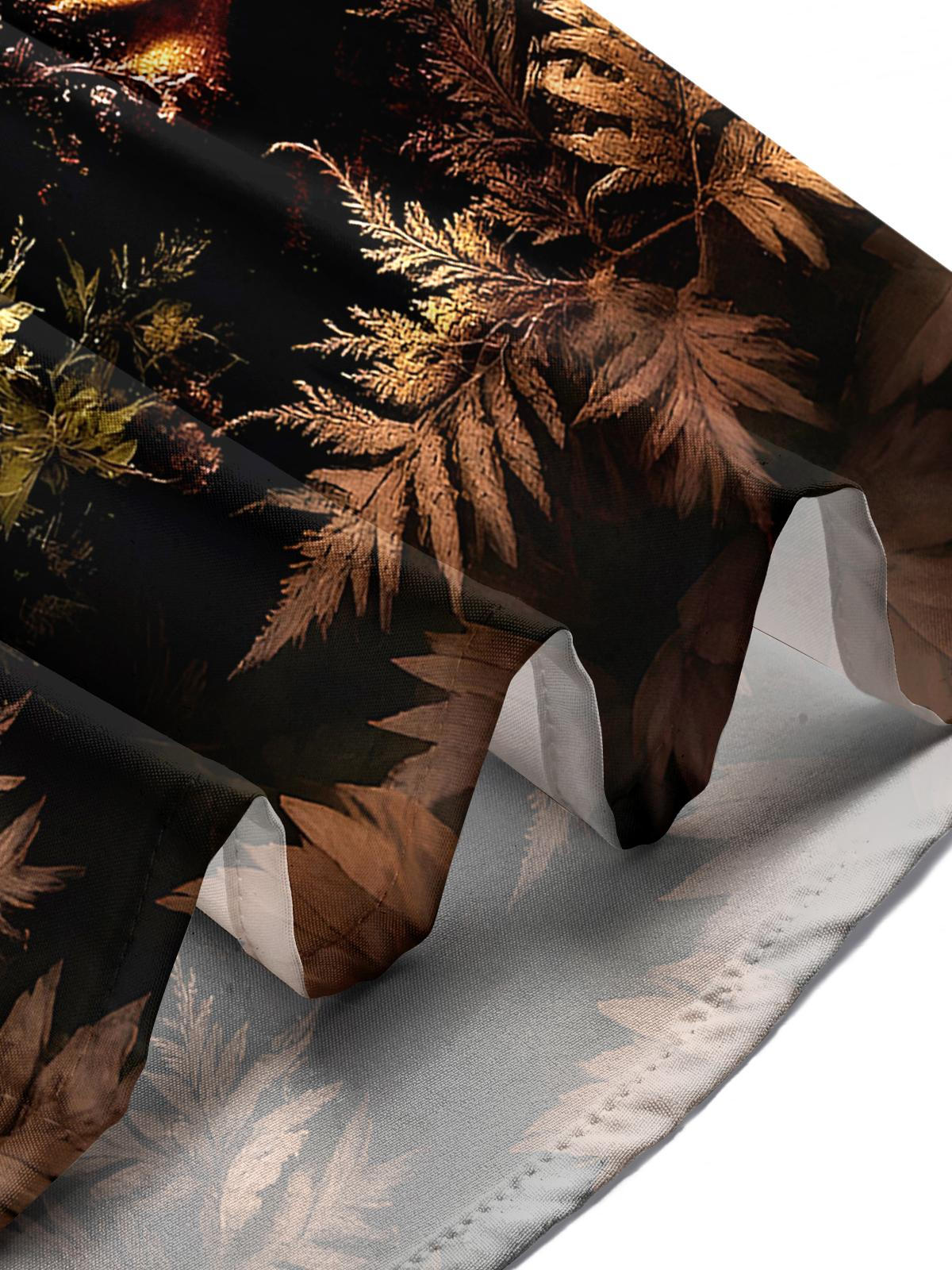 Retro Face Men's Pocket Short Sleeve Shirts