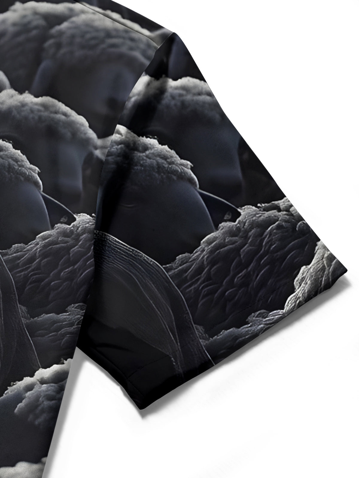 Animal Print Men's Pocket Short Sleeve Shirts