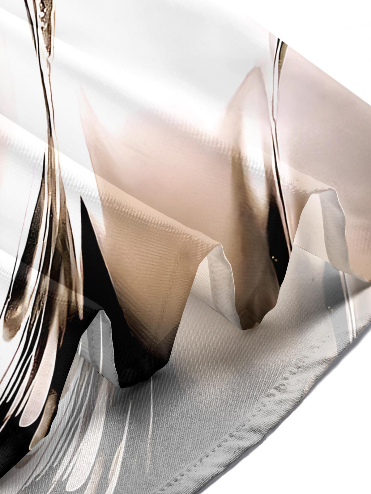 Abstract Men's Pocket Short Sleeve Shirts