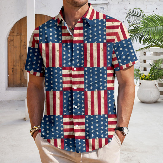 men's casual shirt Independence Day view 17