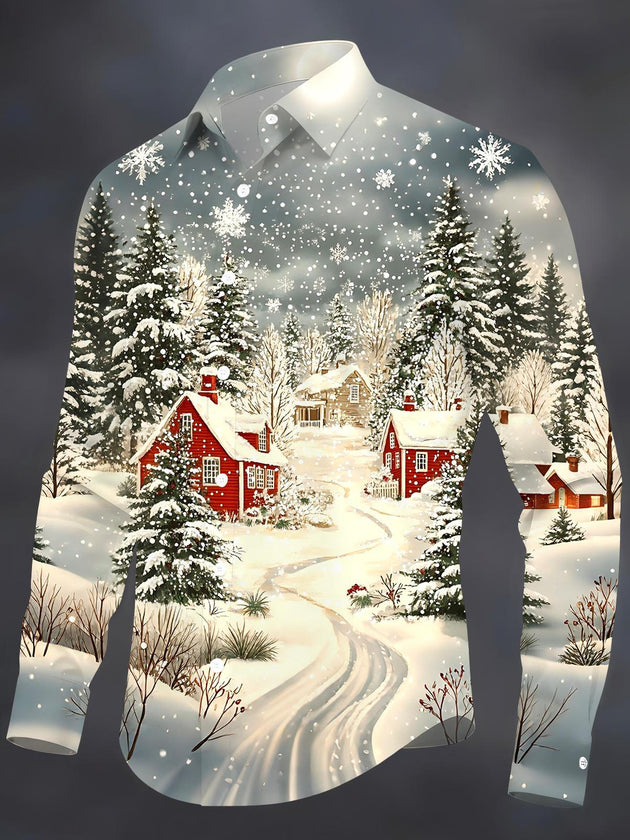 men's shirt front view