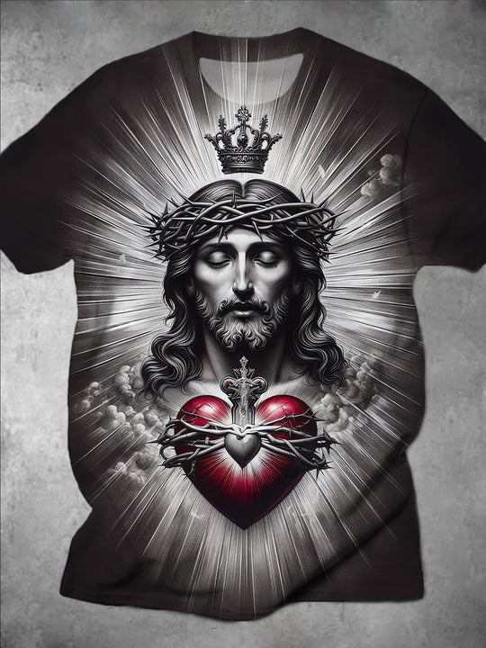 men's graphic t-shirt front view