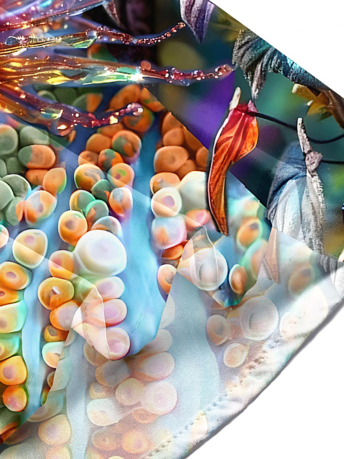 Hawaiian Fish Men's Pocket Short Sleeve Shirts