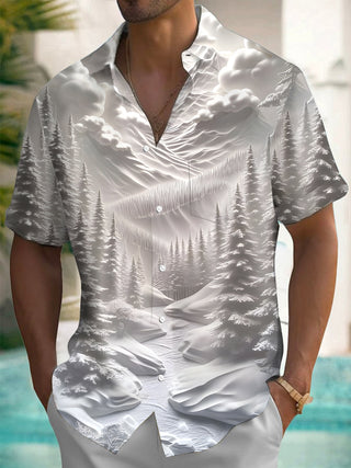 men's shirt front view