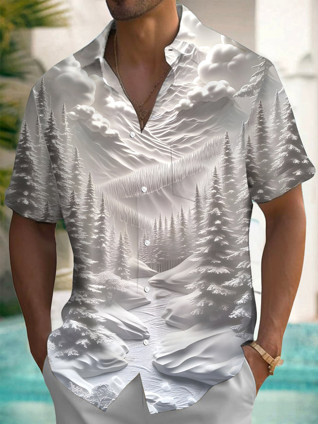 men's shirt front view