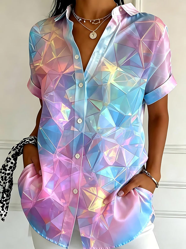 Geometry Women's Short Sleeve Shirts