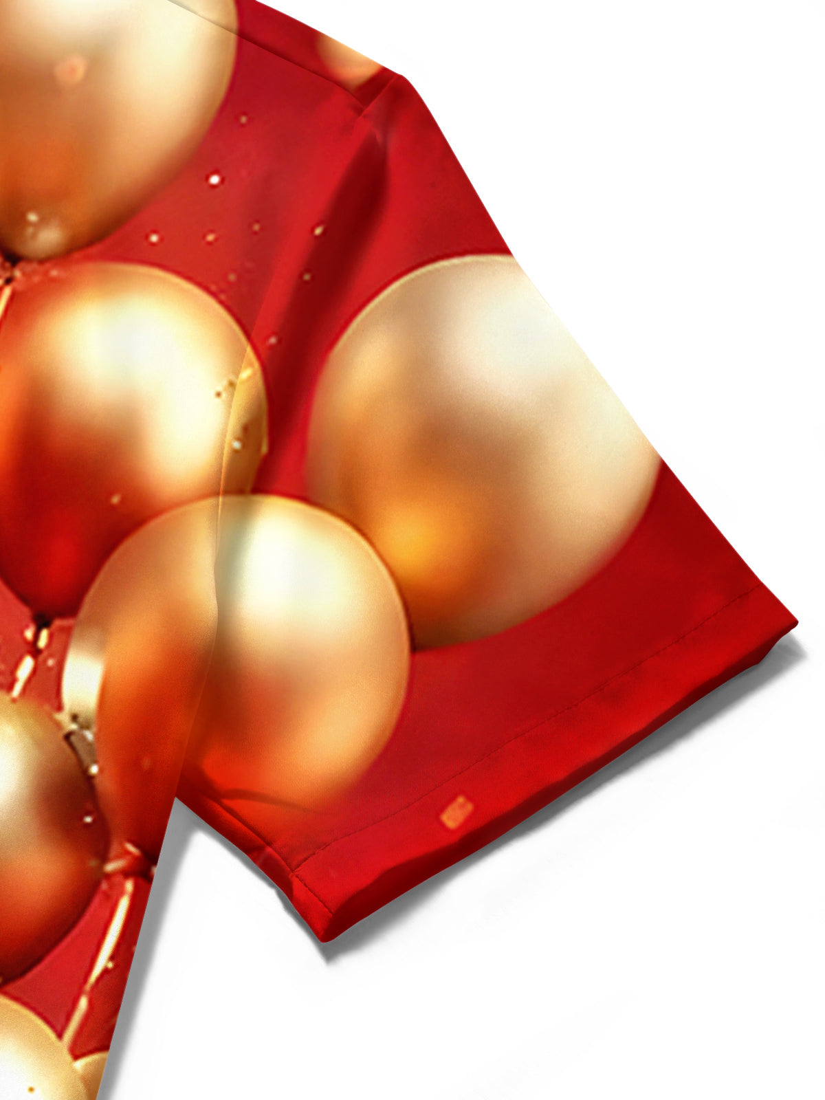 2026 New Year Balloon Men's Pocket Short Sleeve Shirts