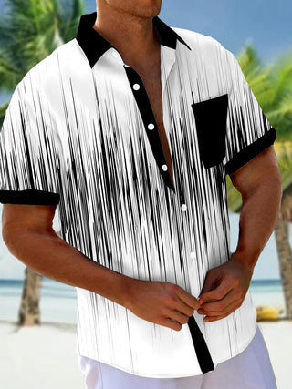 men's shirt front view