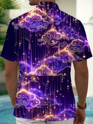 men's pocket shirt back view