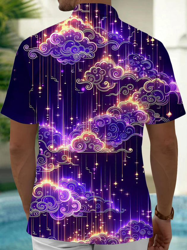 men's pocket shirt back view