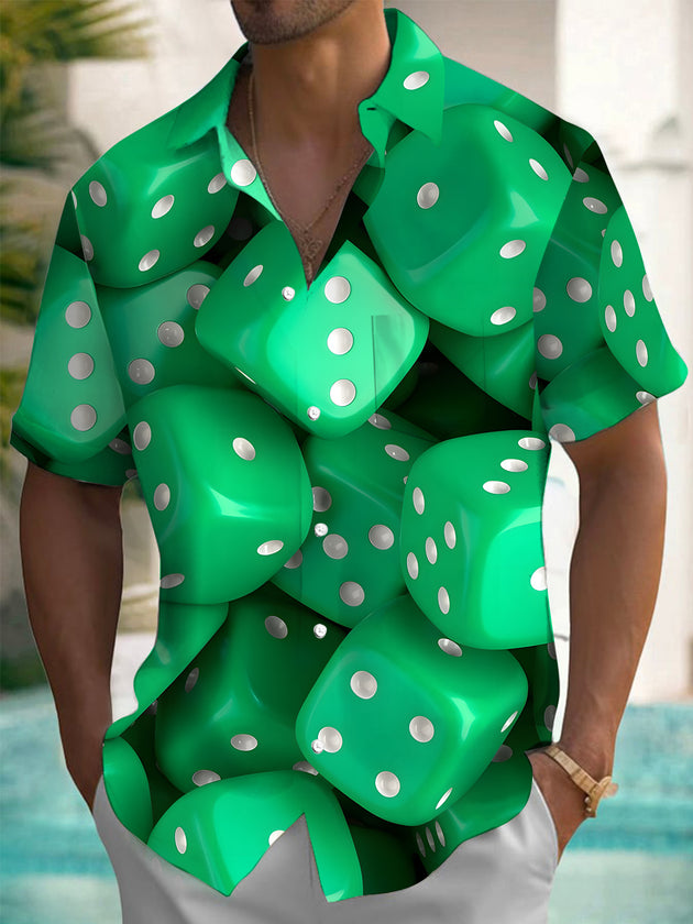 men's shirt front view
