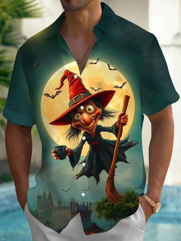 men's Halloween shirt front view costume