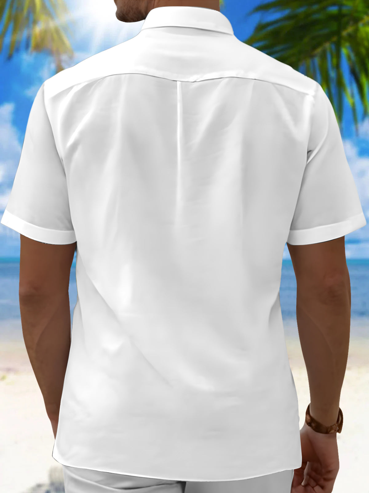 Funny Joker Men's Pocket Short Sleeve Shirts