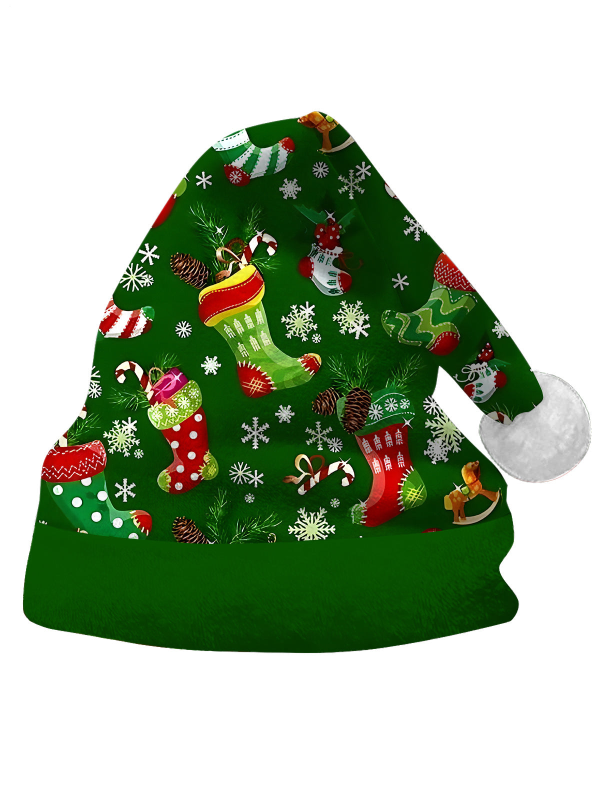 Christmas Men's Print Christmas Hat