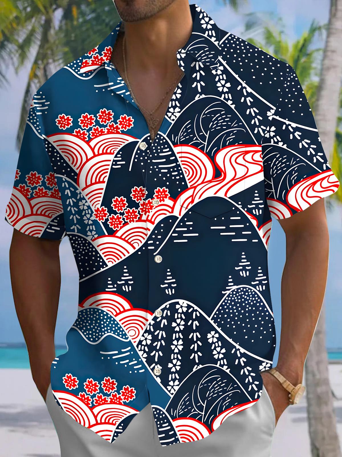 Mountain Men's Pocket Short Sleeve Shirts