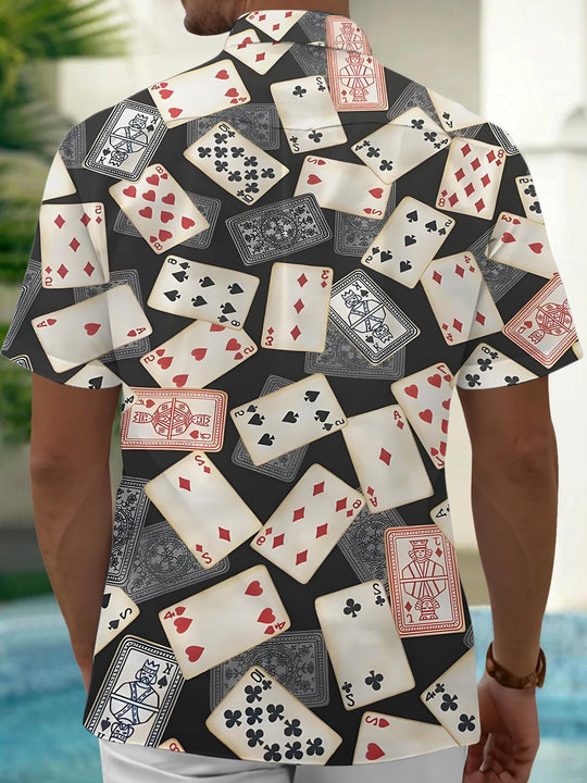 men's pocket shirt back view