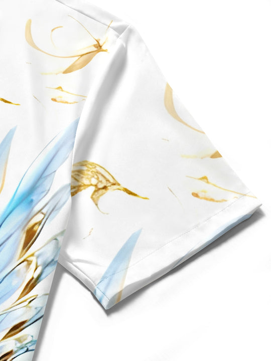 men's printed shirt summer vacation