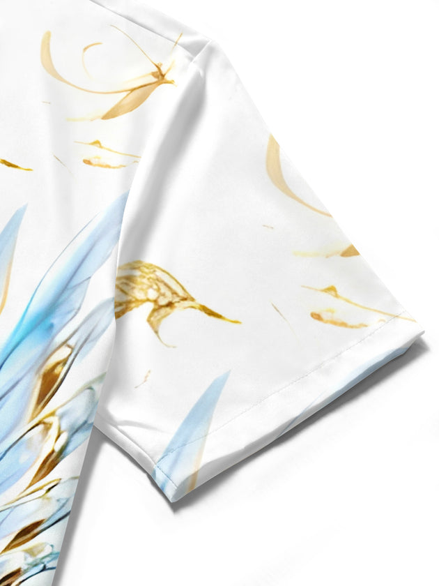 men's printed shirt summer vacation