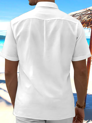 men's carnival shirt back view
