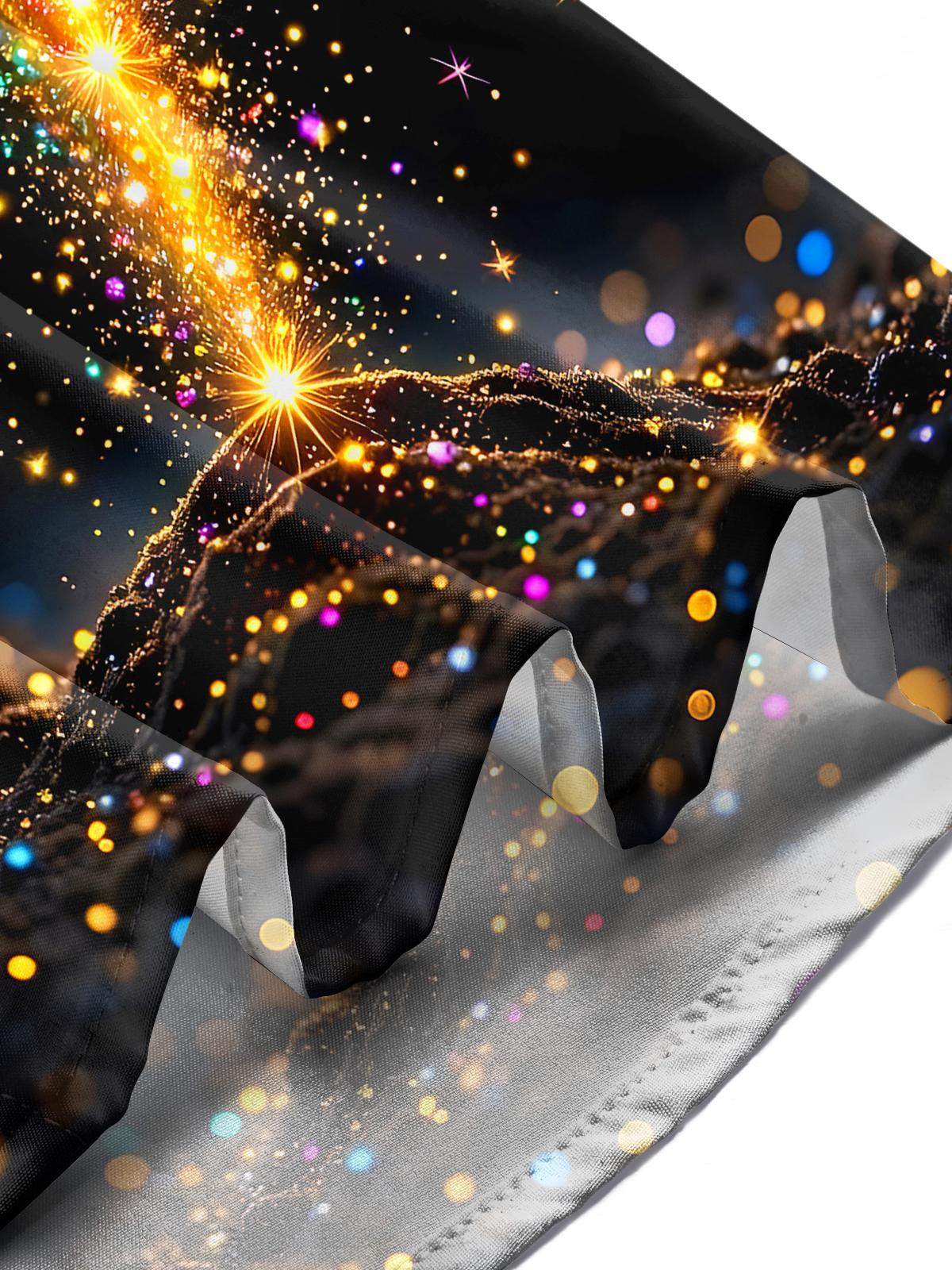 Tie Dye Men's Pocket Short Sleeve Shirts