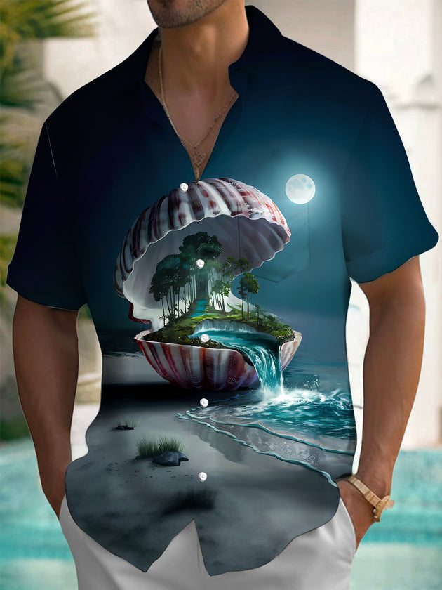 men's shirt front view