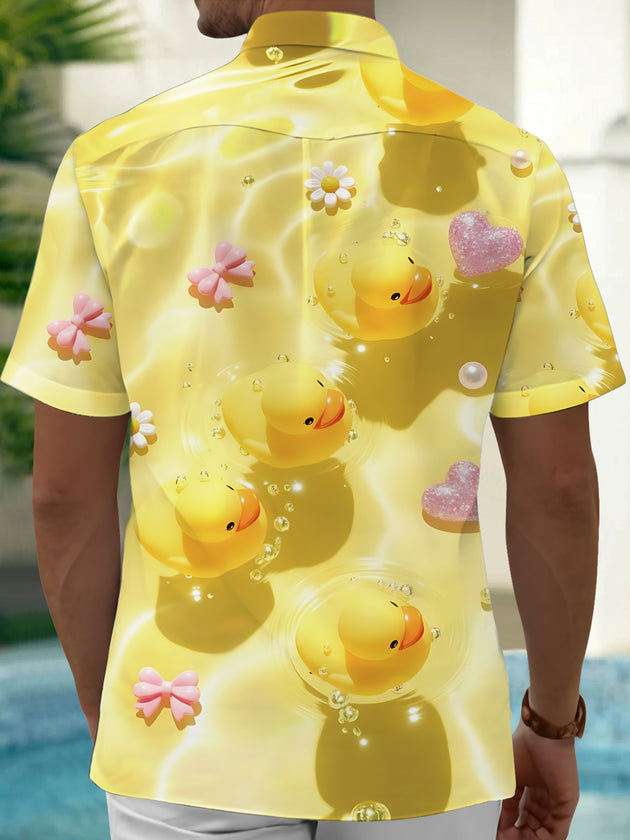 men's pocket shirt back view