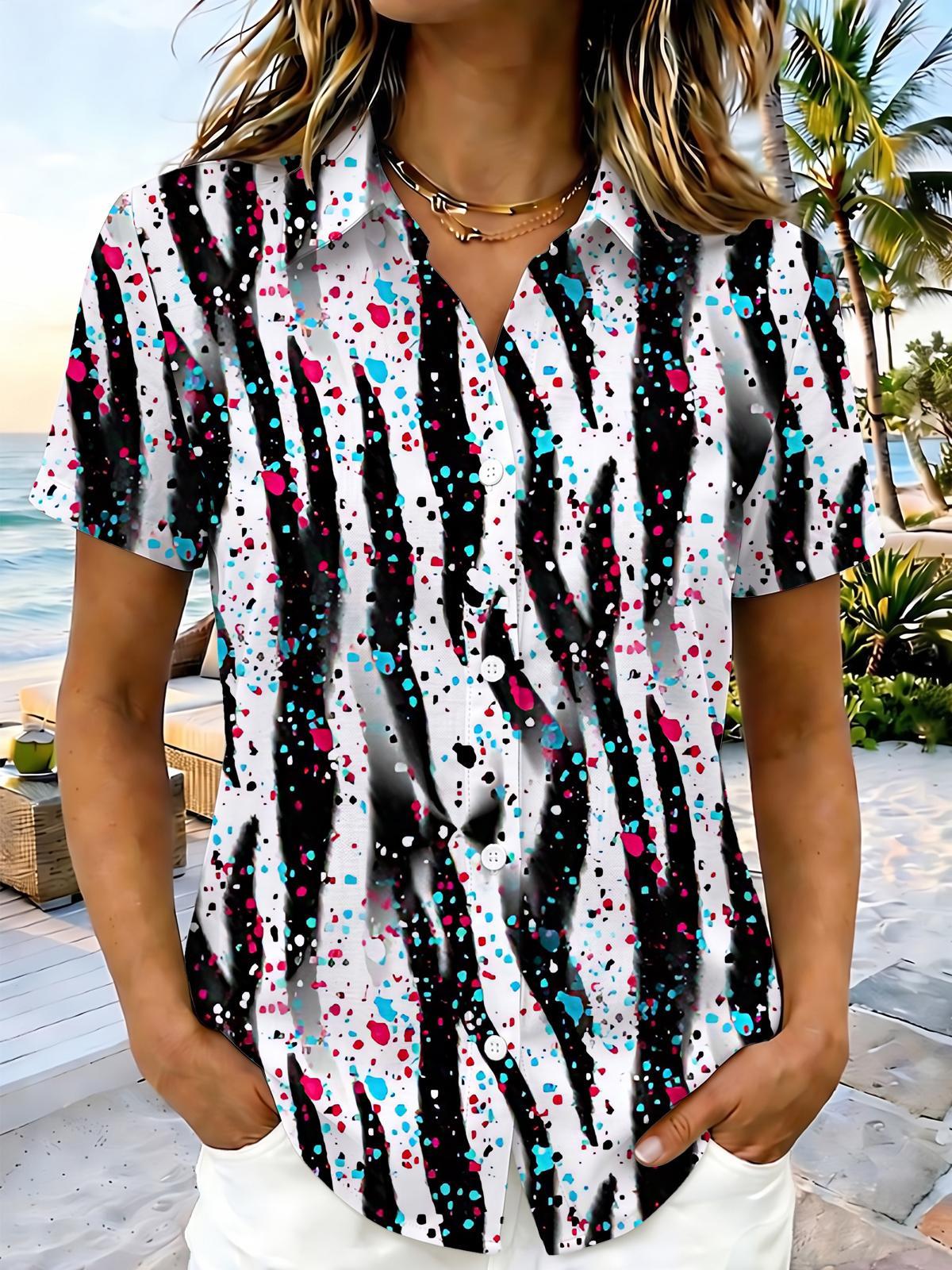 women's shirt front view
