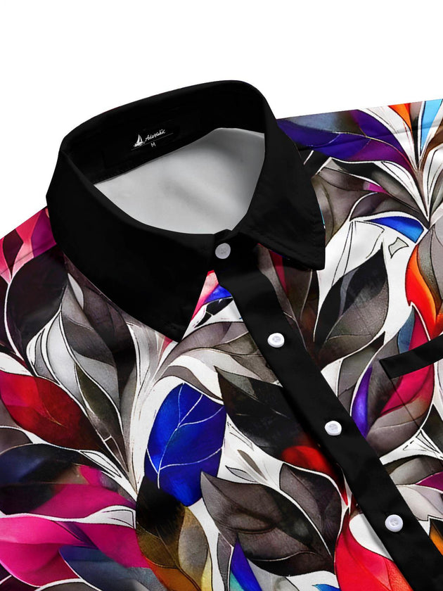 men's tropical shirt side view