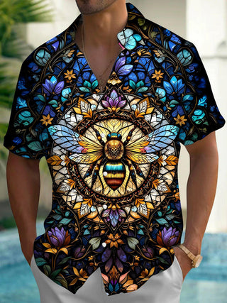 men's pocket shirt back view