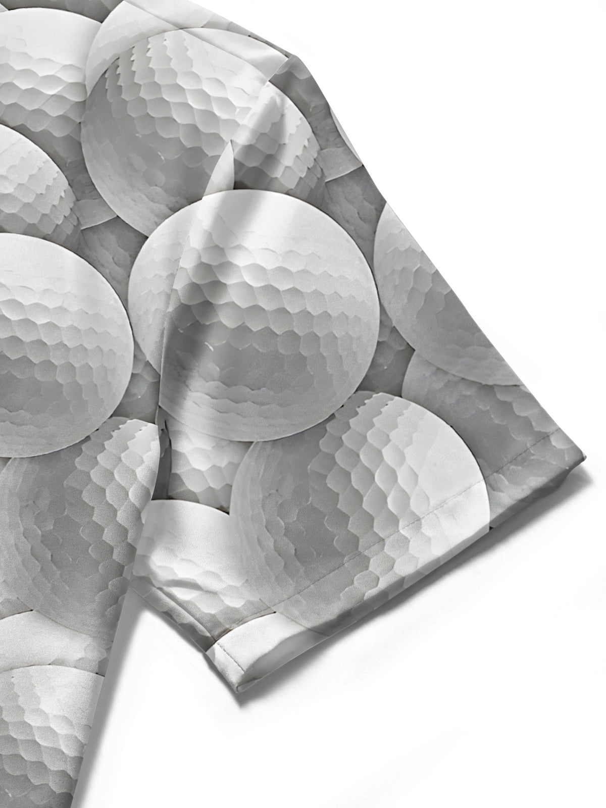 Golf Print Men's Pocket Short Sleeve Shirts