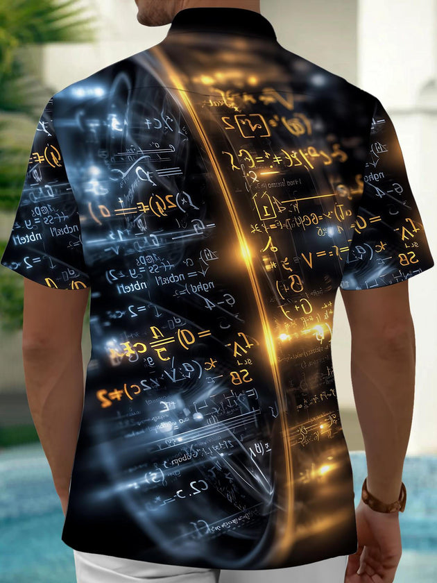 men's pocket shirt back view