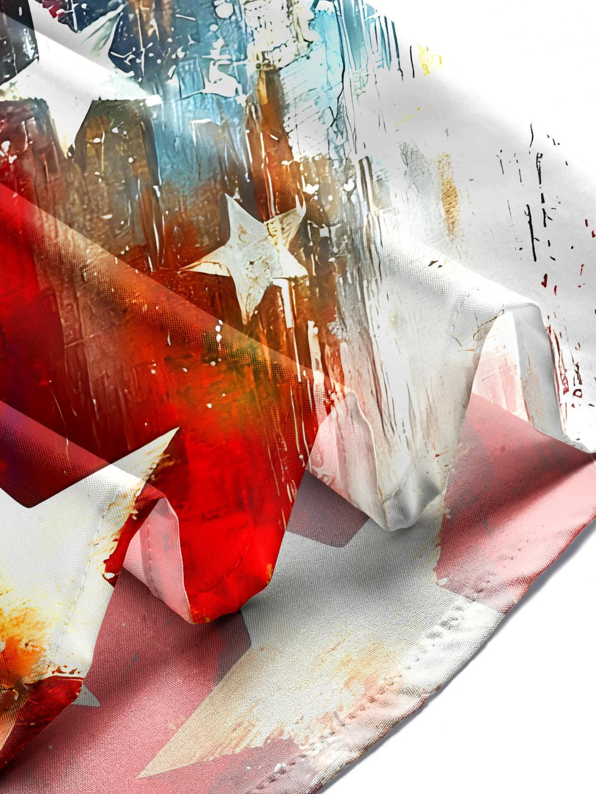 Independence Day Men's Pocket Short Sleeve Shirts