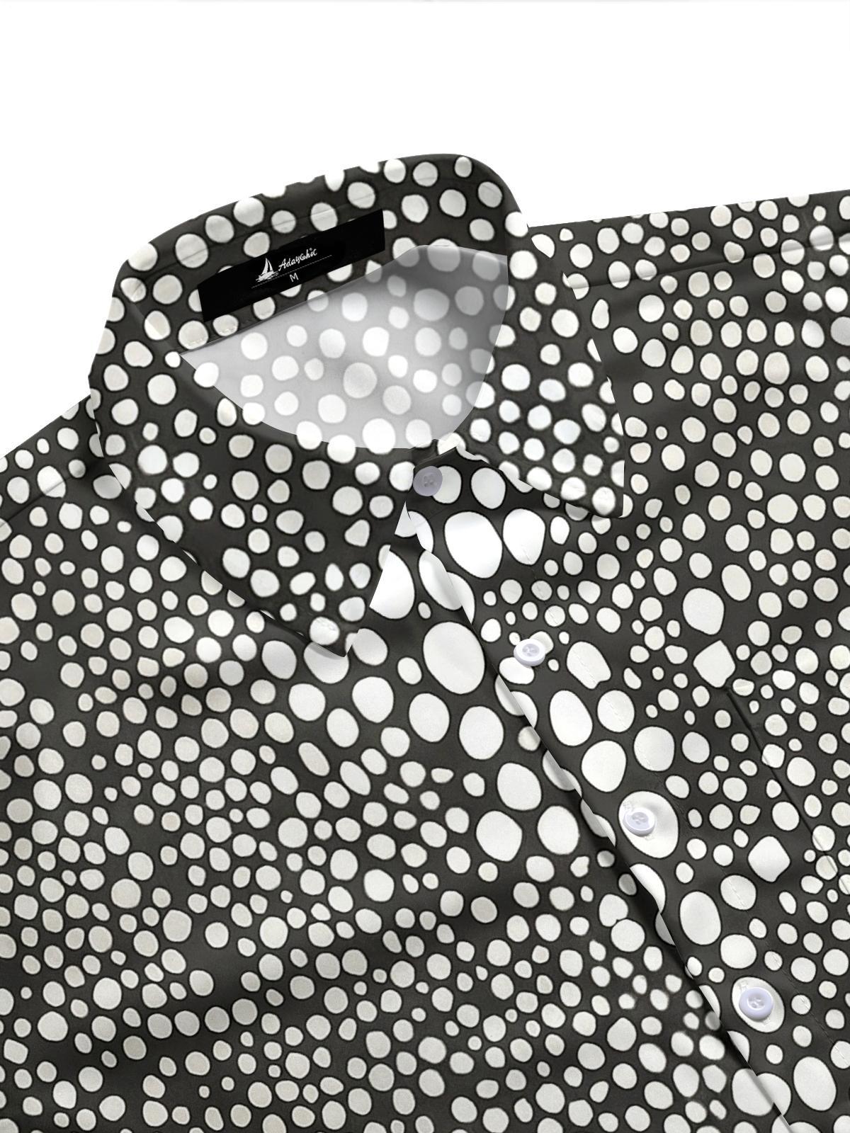 men's short sleeve shirt side view