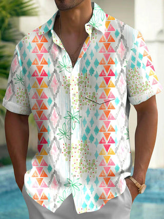 men's shirt front view